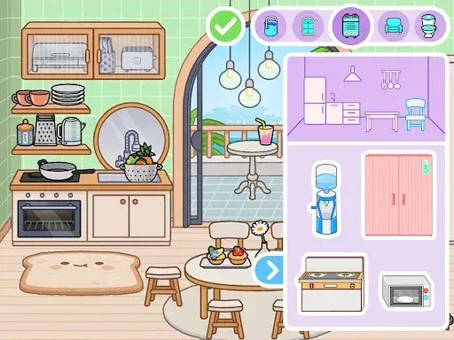 Скриншот 1 — Princess Town Dream House Game