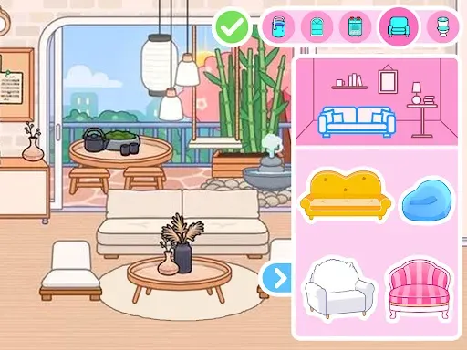Скриншот 4 — Princess Town Dream House Game