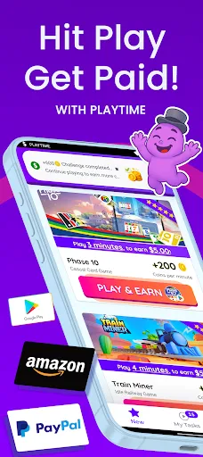 Скриншот 1 — PLAYTIME Rewards - Make Money