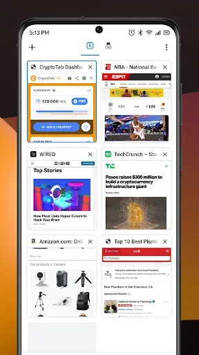Скриншот 3 — CryptoTab Browser Pro Level