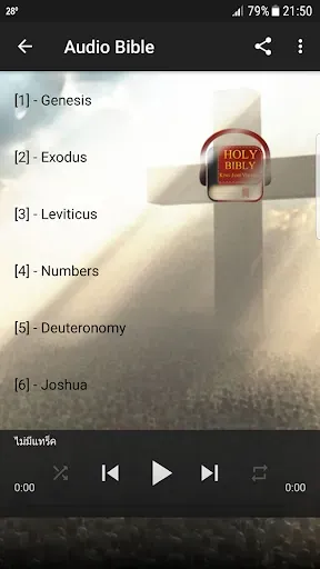 Скриншот 5 — King James Audio Bible - Pro