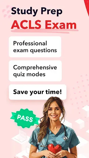 Скриншот 1 — AHA ACLS Exam Prep 2026