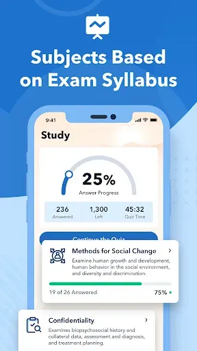 Скриншот 3 — ASWB Social Work Test Prep