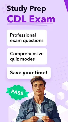 Скриншот 1 — CDL Prep 2026: Practice Test