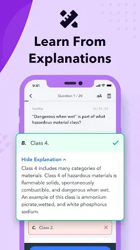 Скриншот 4 — CDL Prep 2026: Practice Test