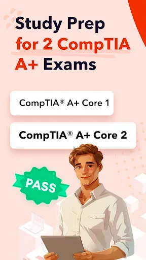 Скриншот 1 — CompTIA A+ Exam Practice 2026