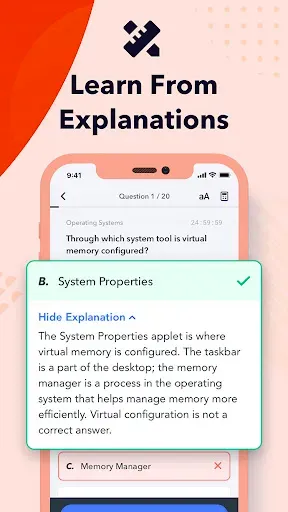 Скриншот 4 — CompTIA A+ Exam Practice 2026
