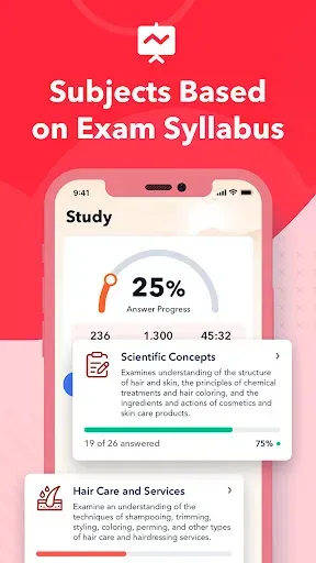 Скриншот 3 — Cosmetology Exam Prep & Test