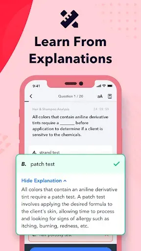 Скриншот 4 — Cosmetology Exam Prep & Test