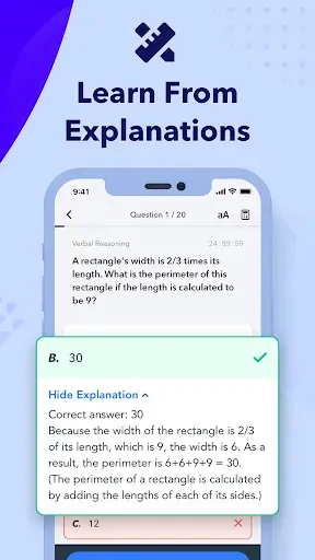 Скриншот 4 — GMAT Practice Test 2026