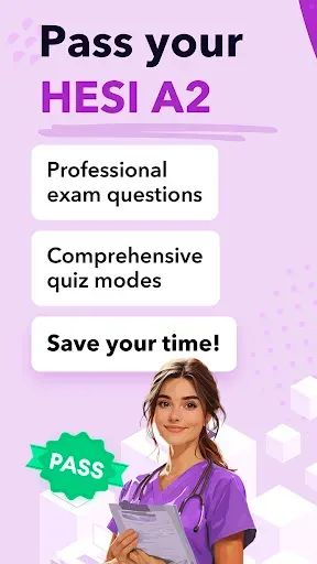 Скриншот 1 — HESI A2 Exam Prep 2026