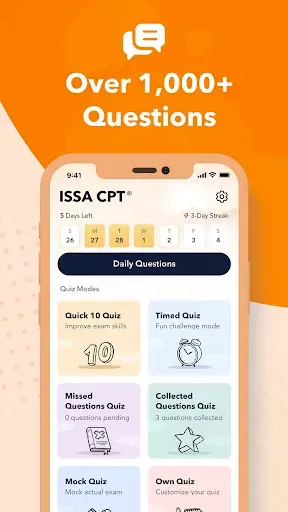 Скриншот 2 — ISSA CPT Test Prep 2026