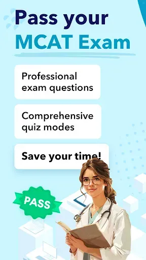 Скриншот 1 — MCAT Prep 2026: Practice Test