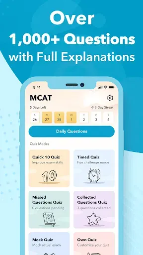 Скриншот 2 — MCAT Prep 2026: Practice Test
