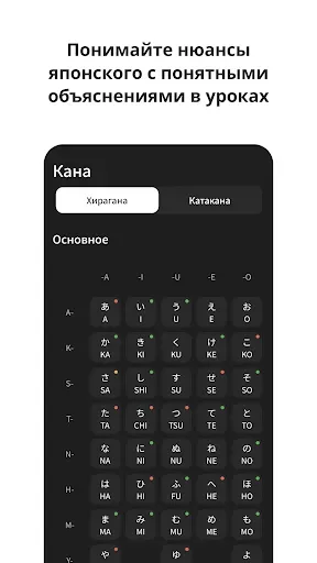 Скриншот 7 — Японский: Хирагана и Катакана