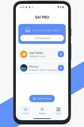 Скриншот 1 — SAI PRO: Split APKs Installer