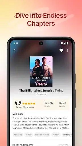 Скриншот 3 — Readict Fiction
