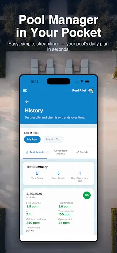 Скриншот 3 — Pool Pilot - Pool & Spa Care