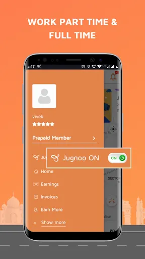 Скриншот 1 — Jugnoo Drivers
