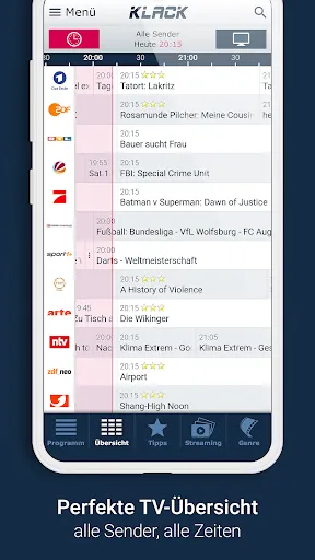 Скриншот 2 — KLACK Fernseh- & TV-Programm