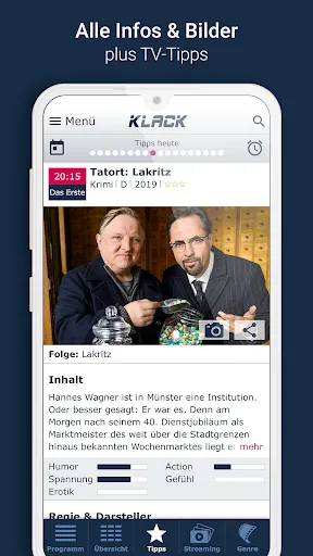 Скриншот 3 — KLACK Fernseh- & TV-Programm