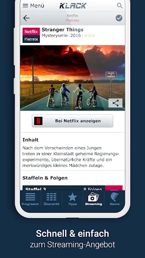 Скриншот 6 — KLACK Fernseh- & TV-Programm