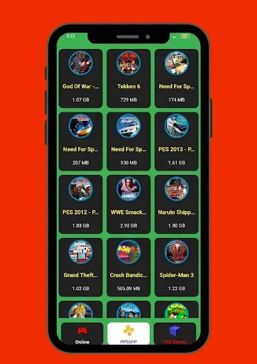 Скриншот 5 — PSP ISO Emulator Pro