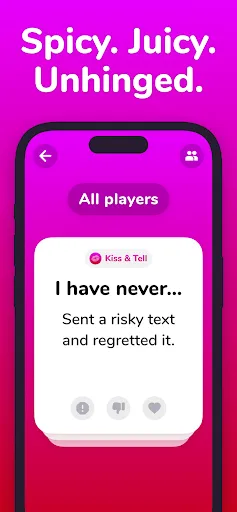 Скриншот 4 — I Have Never: 18+ Dirty Game