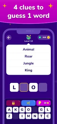 Скриншот 2 — Trivia Puzzle & Quiz: Words Up