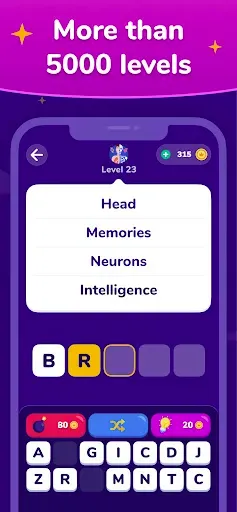 Скриншот 4 — Trivia Puzzle & Quiz: Words Up