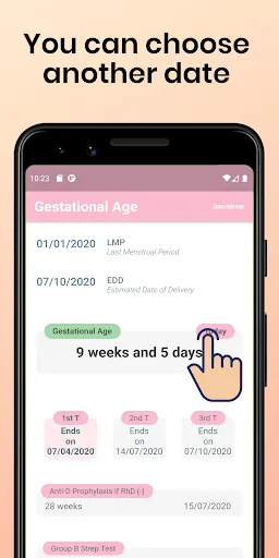 Скриншот 5 — Gestational Age