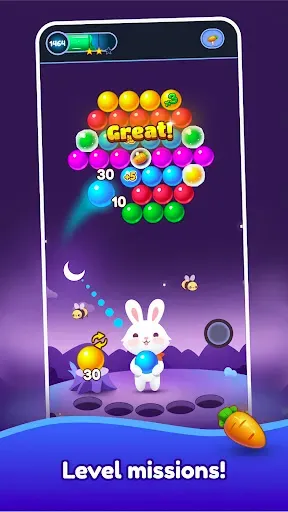 Скриншот 3 — Liquid Bubble Pop