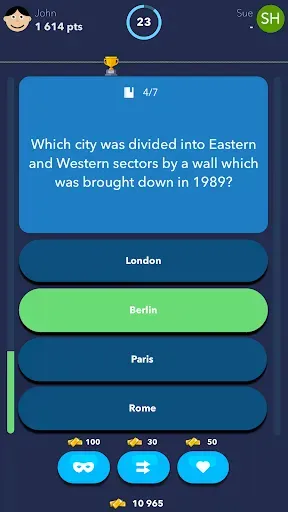 Скриншот 2 — Trivial Multiplayer Quiz