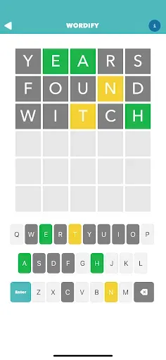 Скриншот 1 — Wordify - Word Challenge