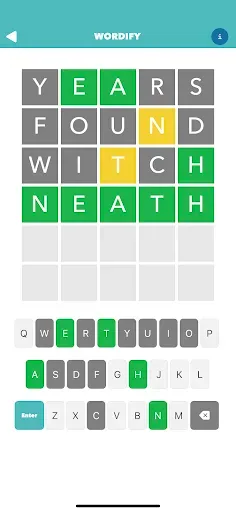 Скриншот 2 — Wordify - Word Challenge