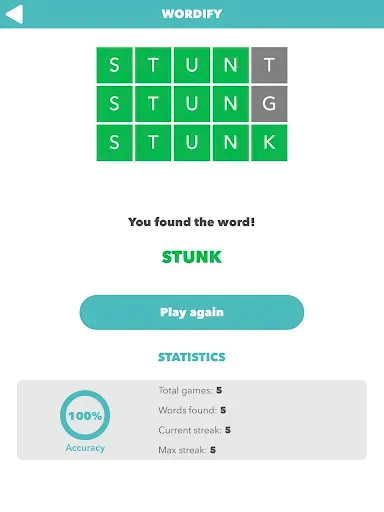 Скриншот 8 — Wordify - Word Challenge
