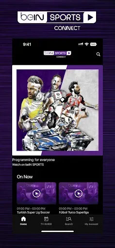 Скриншот 1 — beIN SPORTS CONNECT