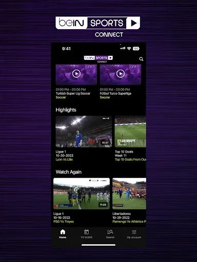 Скриншот 8 — beIN SPORTS CONNECT