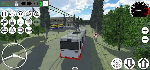 Скриншот 2 — Micro-Trolleybus Simulator
