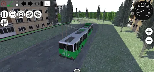 Скриншот 3 — Micro-Trolleybus Simulator
