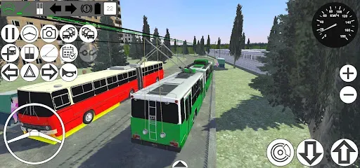 Скриншот 4 — Micro-Trolleybus Simulator