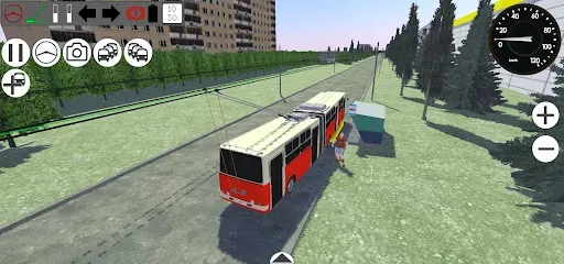 Скриншот 5 — Micro-Trolleybus Simulator