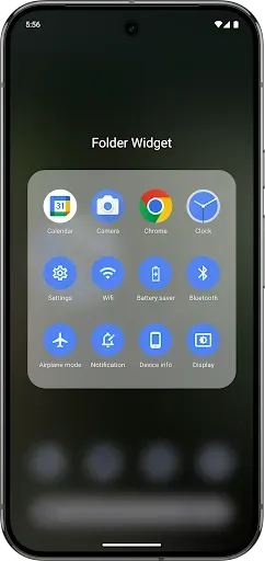 Скриншот 5 — Folder Widget - Large Folders