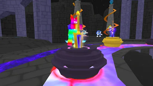 Скриншот 3 — Pull Swords: Obby World