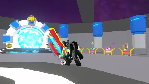 Скриншот 7 — Pull Swords: Obby World