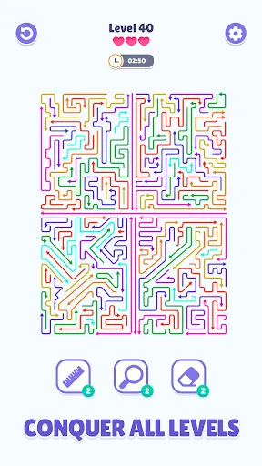 Скриншот 4 — Arrow Line: Logic Puzzle