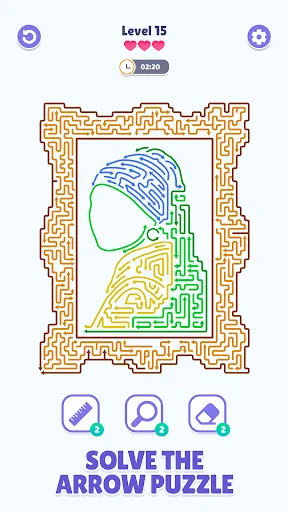 Скриншот 7 — Arrow Line: Logic Puzzle