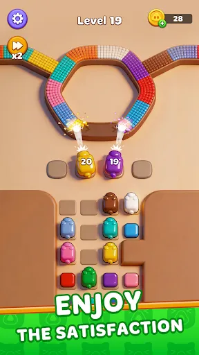 Скриншот 3 — Cubeshoot! Loop Puzzle