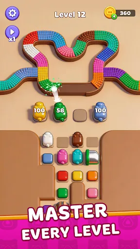 Скриншот 6 — Cubeshoot! Loop Puzzle