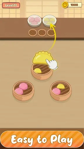 Скриншот 2 — Dimsum Food Sort